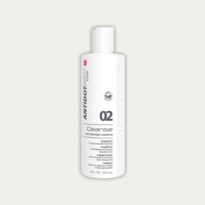 Šampón na citlivú pokožku hlavy - AntidotPro Cleanse 02, 240 ml