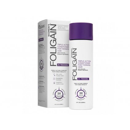 Zeny foligain triple action kondicioner proti padani vlasu s trioxidilem vlasovka4u