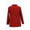 Dámská červená jarní bunda Milena nadměrné velikosti