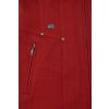 Dámská červená jarní bunda Milena nadměrné velikosti