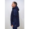Pánská modrá zimní bunda David nadměrné velikosti