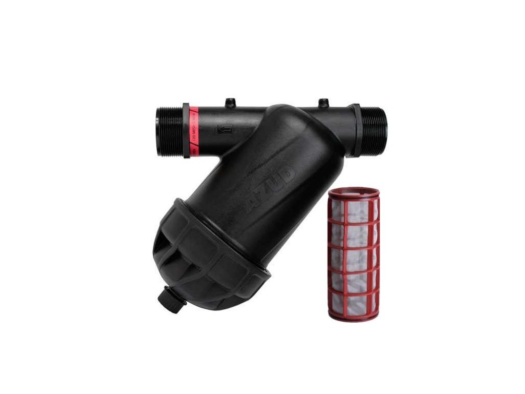 AZUD filter sitkový 1 1/4" Modular 100SS, 130 mcr, 10 m3, PN08
