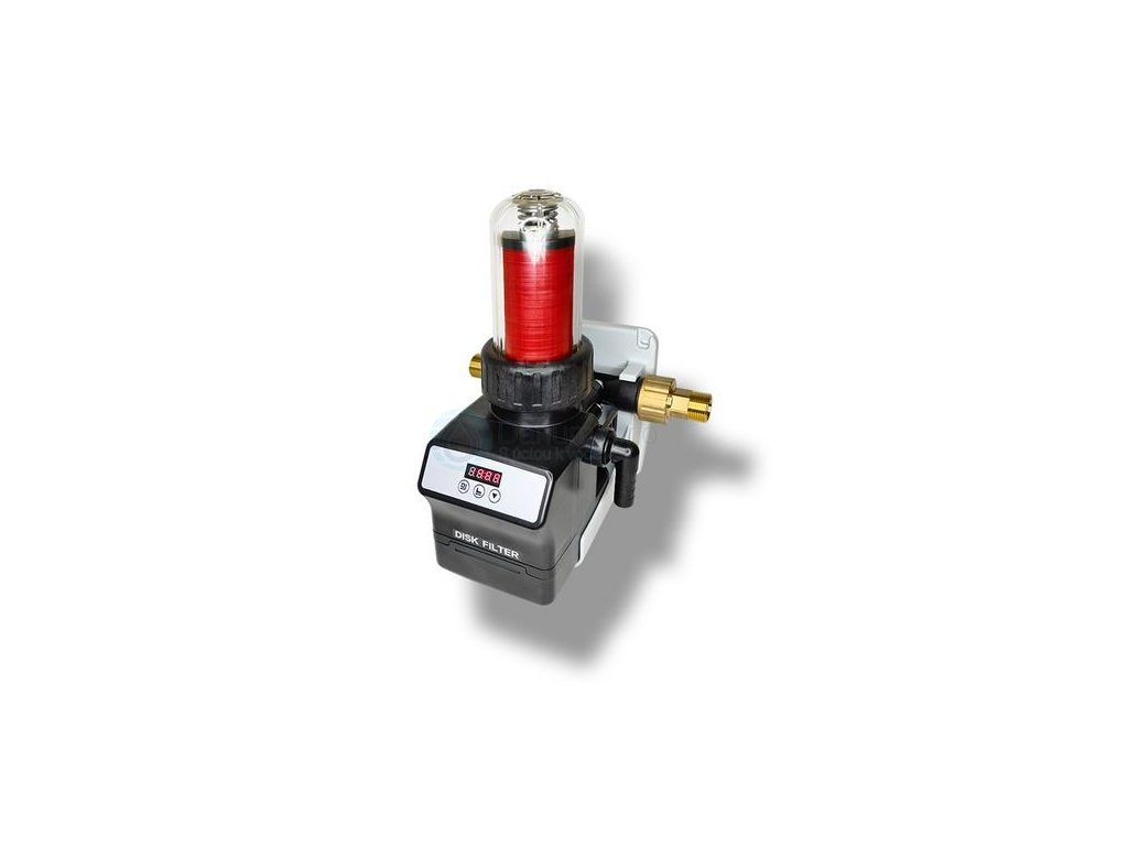 Automatický 1“ diskový filter DFA-1A,  so spätným preplachom, 230/12V