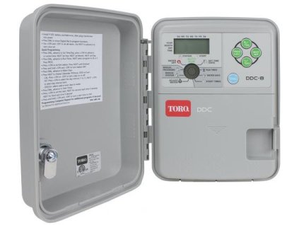 Riadiaca jednotka DDC-8-220-OD, 8 sekcií, vonk. model /kart.5ks