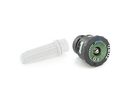 Tryska PRECISION O-T-8-T, dostrek 2,4m, pevný uhol 120°/bal.25ks