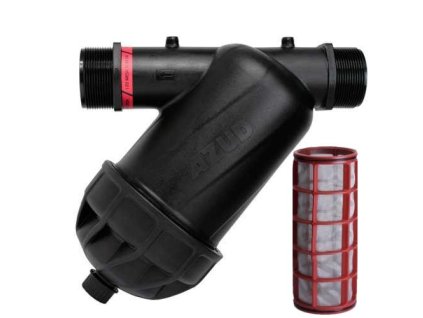 AZUD filter sitkový 1 1/4" Modular 100SS, 130 mcr, 10 m3, PN08
