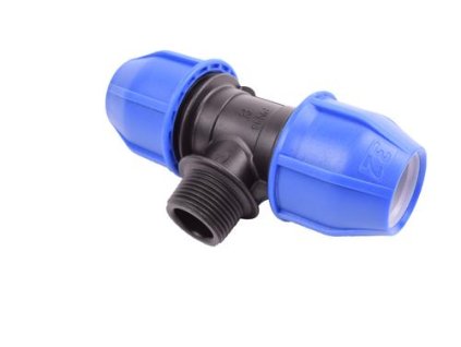 T kus s vonk.závitom 75-2 1/2" 10ks-box