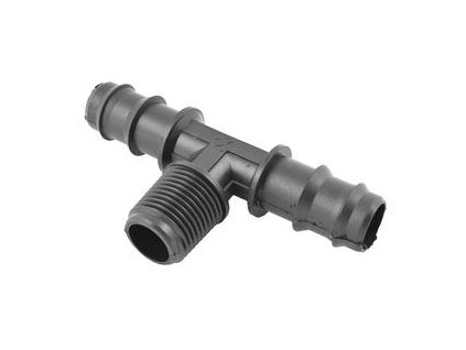 Plastica Alfa nástrčný T - kus 20 x 1/2" M x 20, PN4