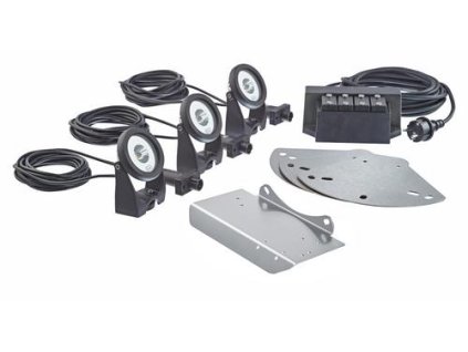 Oase set osvetlenia pre plávajúcu fontánu LED - biela