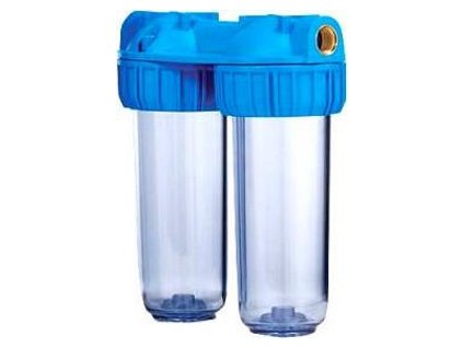 Atlas teleso filtra Mignon Duplex M-3P-MFO-AS(vert./horiz.príruba)