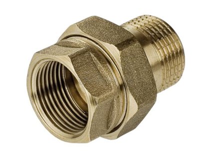 Mosadzné šróbenie - priame 1/2" MF