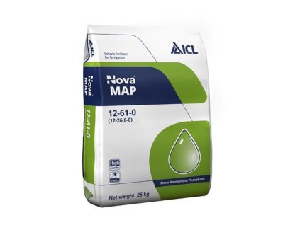 NOVA MAP fosforečnan amonný 12-61-0 25kg/48ks-pal.