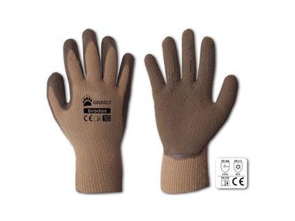 Rukavice GRIZZLY latex 10