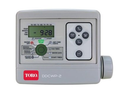 Batériová riad. jednotka DDCWP-2-9V, 2 sekcie, bez 9V solenoidu /kart.10ks