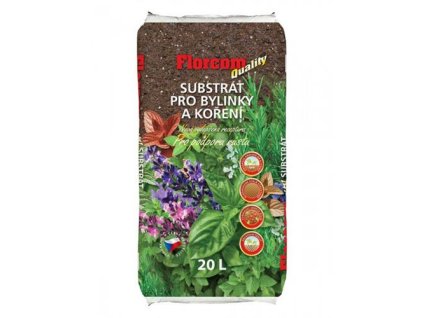 Florcom substrát pre bylinky a korenie Quality 20 l
