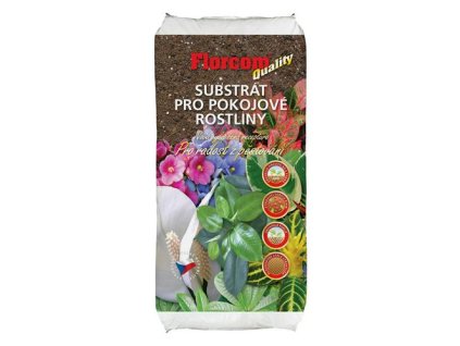 Florcom substrát pre izbové kvety Quality 20 l