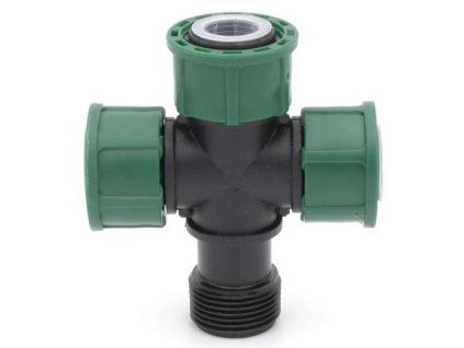 Irritec PP holendrový kríž 1" M x F x F x F, PN10