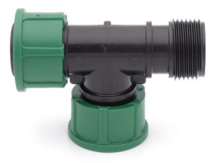 Irritec PP holendrový T kus 1" M x F x F, PN10