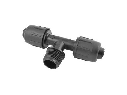 Irritec skrutkovací T - kus 16 x 1/2" M x 16, PN4