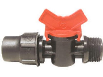 AK cylindrový skrutkovací ventil Lock 16 mm x 1/2"M, PN4