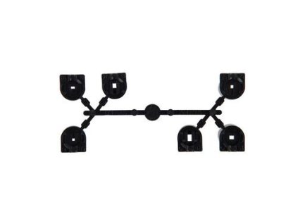 Hunter sada trysiek, čierna, krátky dostrek, pre postrekovač PGP-04 Ultra / I-20