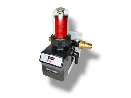 Automatický 1“ diskový filter DFA-1A,  so spätným preplachom, 230/12V