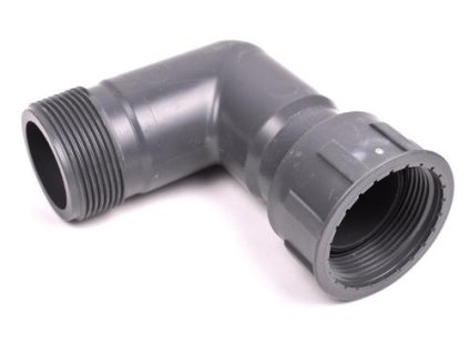 Rain PVC holendrové koleno 1 1/2" F x M, PN12