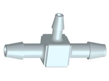T-kus redukovaný na hadicu 10 x 4 x 10 mm