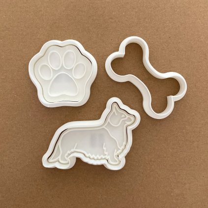 Corgi s ocaskem Set 01
