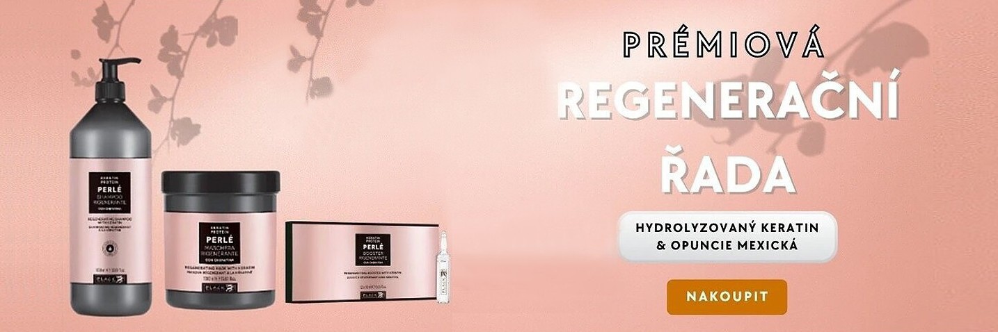 BLACK Perlé Keratin - regenerační péče pro suché a lámavé vlasy