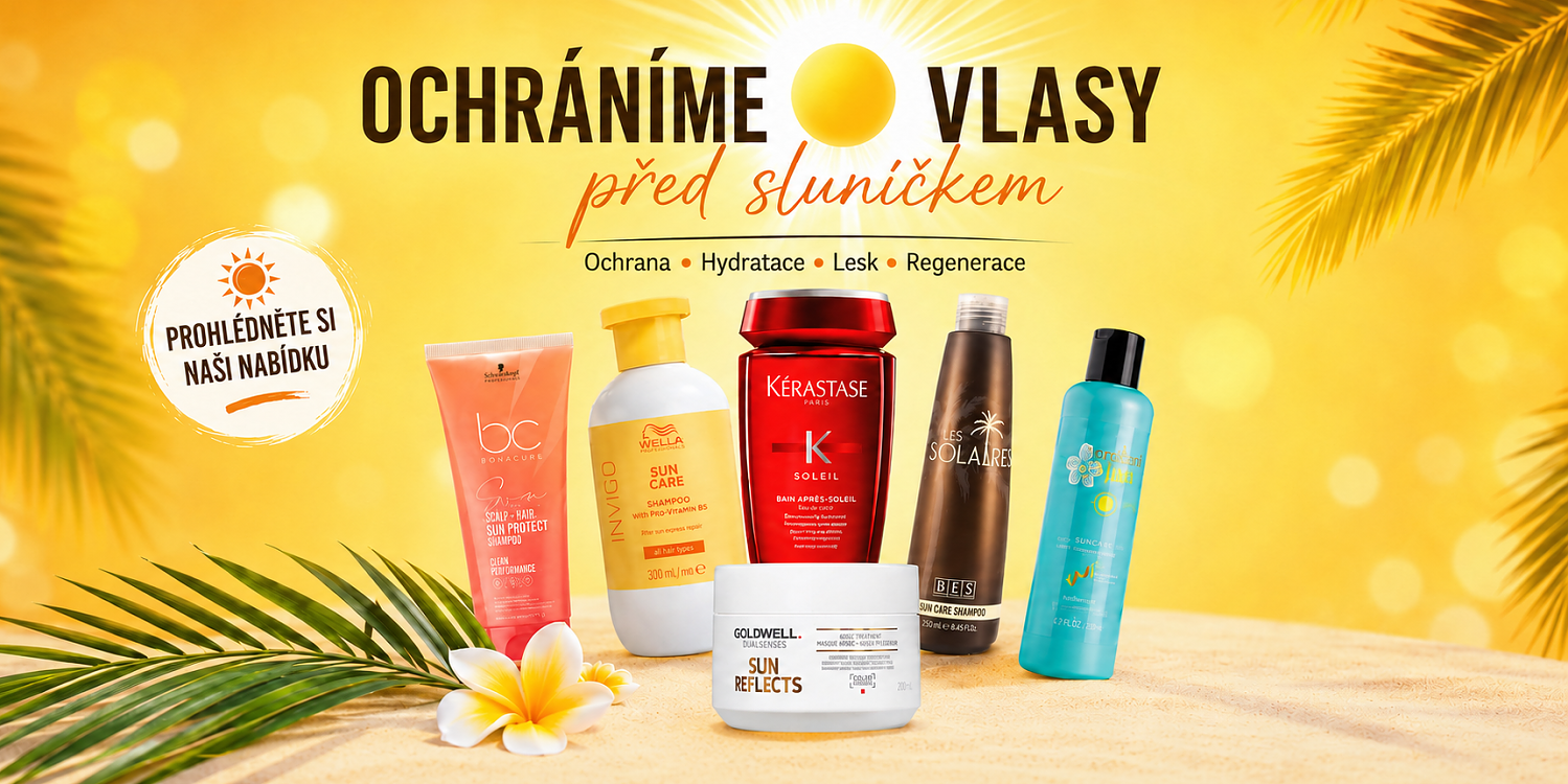 Léto - péče o vlasy v létě a k moři