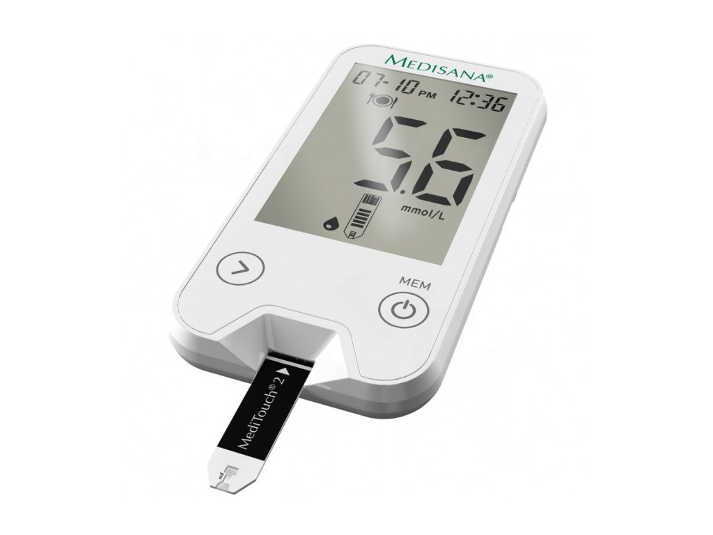 MEDISANA 79034 MediTouch 2 - glukometr s příslušenstvím a USB -  Vlasy-Kosmetika.CZ