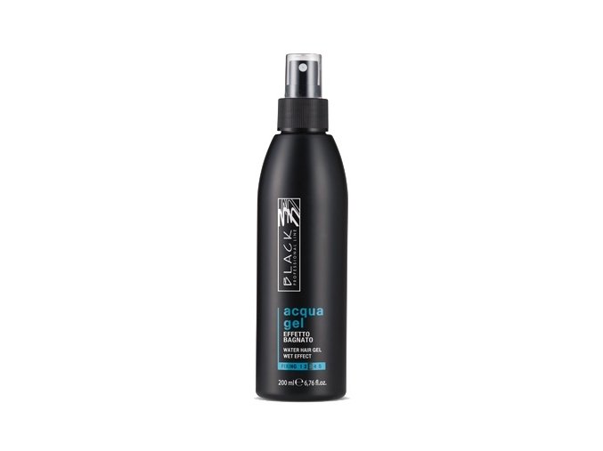 BLACK Acqua Gel Tekutý gel ve spreji s výtažky z ovoce - silně tužící 200ml