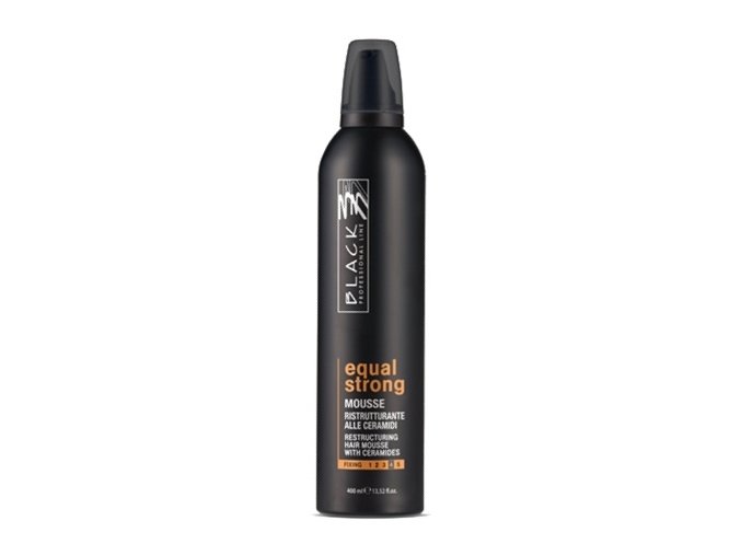 BLACK Styling Equal Mousse Strong pěnové tužidlo s ceramidy extra silně tužící 400ml