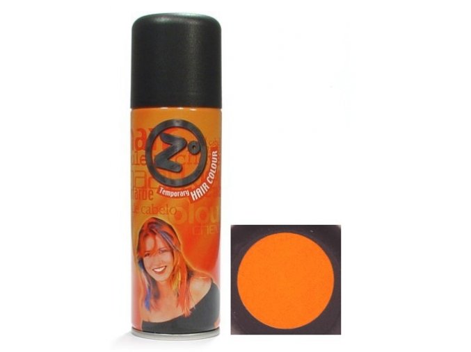 Z GOOD MARK Barva na vlasy sprej - Barevný lak na vlasy oranžový