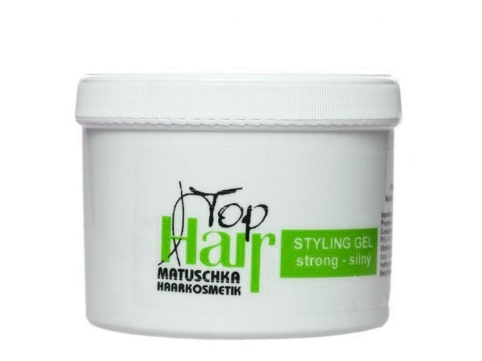 MATUSCHKA Top Hair - Stylingový gel na vlasy silně tužící 500ml