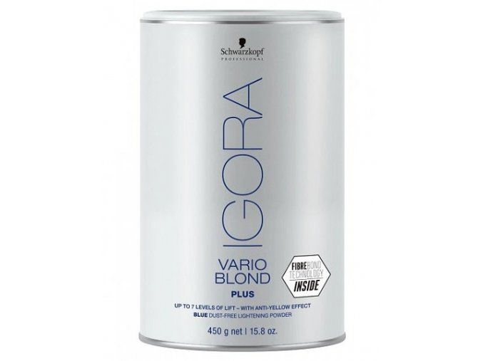 SCHWARZKOPF Igora Vario Blond Plus odbarvovací prášek platinový melír 450g