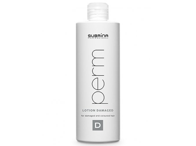 SUBRINA Perm Lotion Damaged 450ml - trvalá ondulace pro poškozené vlasy - D