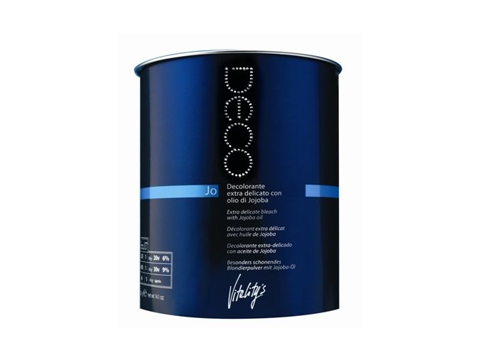 VITALITYS Art Deco-Jo platinový bílý melír s jojobovým olejem 400g