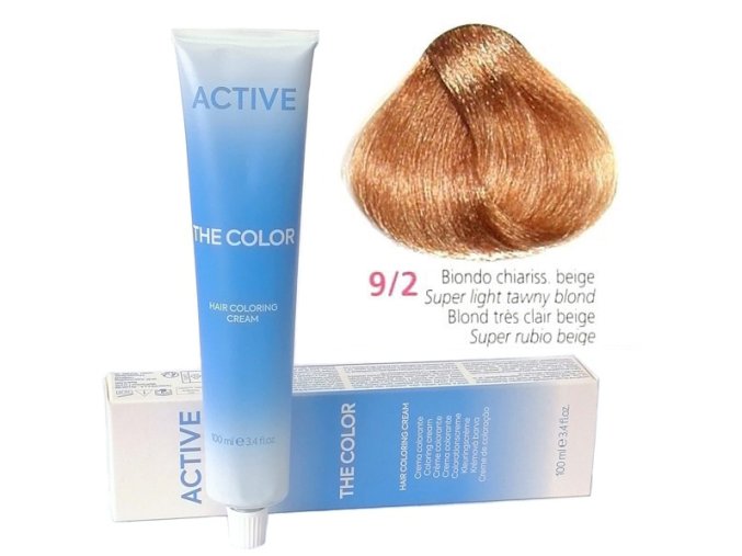 VITALITYS Green Permanentní krémová barva - Nejsvětlejší béžový blond 9-2