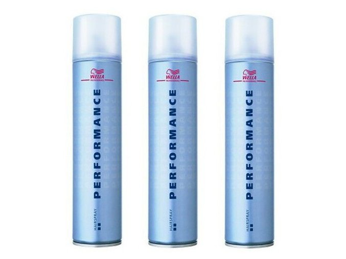 WELLA Performance - Lak na vlasy - extra silný R  500ml - SET 3ks