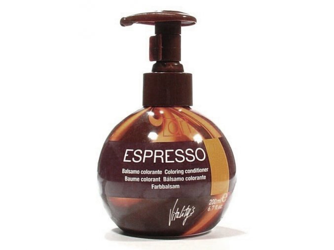 VITALITYS Espresso Barevný tónovací balzám na vlasy - Cappuccino 200ml
