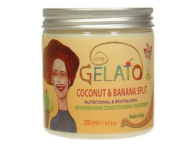 BES Gelato Hair Treatment Kokos a banán maska na poškozené vlasy 250ml