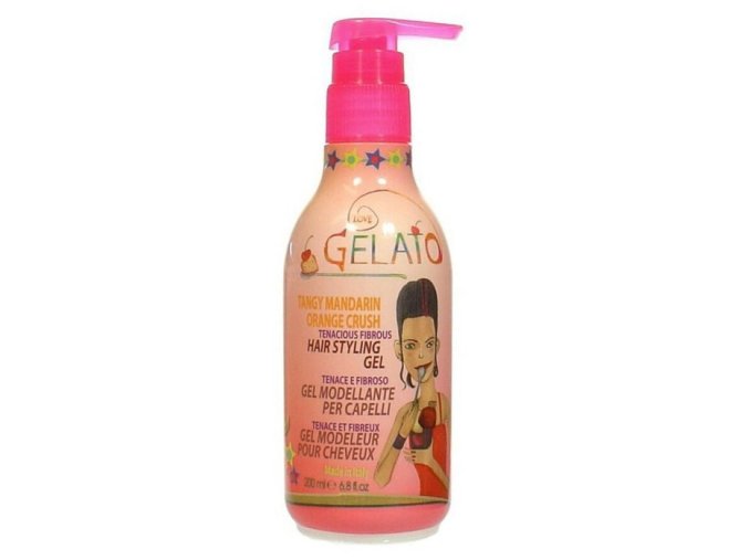 BES Gelato Uhlazující styling gel na vlasy s vůní mandarinky 200ml