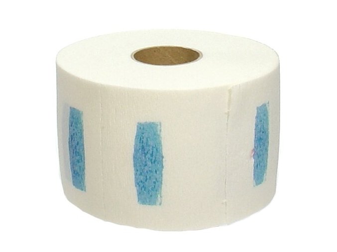 HAIR STYLE Kadeřnický ochranný krepový límec kolem krku - 100 útržků