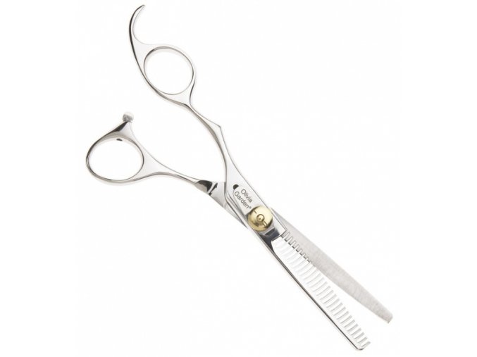 OLIVIA GARDEN SilkCut Profesionální efilační kadeřnické nůžky pro leváky  6,35´ Left