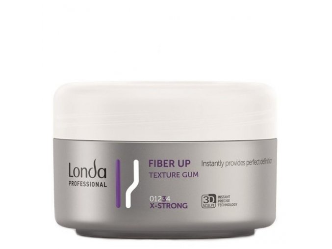 LONDA Professional Fiber Up Texture Gum 75ml - profi tvarovací a zvlhčující guma na vlasy