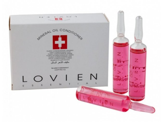 L´OVIEN ESSENTIAL Mineral Oil Conditioner vyživující vlasové sérum 10x10ml