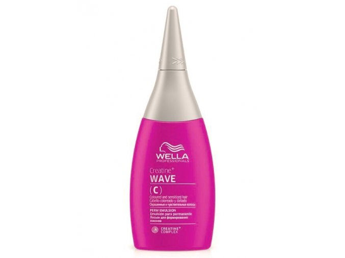 WELLA Wave Creatine+ C 75ml - objemová trvalá pro barvené vlasy a jemné vlasy