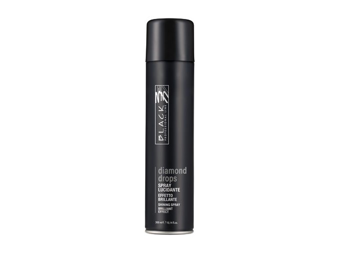 BLACK Styling Diamond Drops Shining Spray pro jedinečný lesk vlasů 300ml